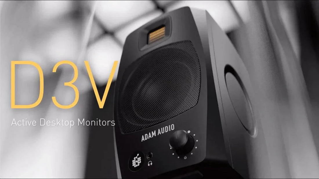 ADAM D3V - Can This Newcomer Shake Up the Desktop Monitor Market | Exound Pro Audio