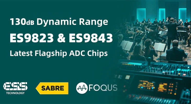 ESS Unveils Record-Breaking 136dB ADC Chips ES9823/ES9843