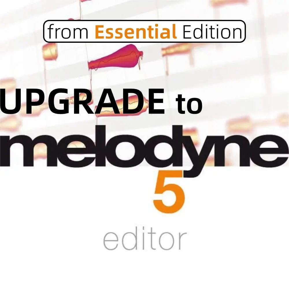 Melodyne 5 Editor Vocal Correction Toolkits Upgrade from Essential Edition
