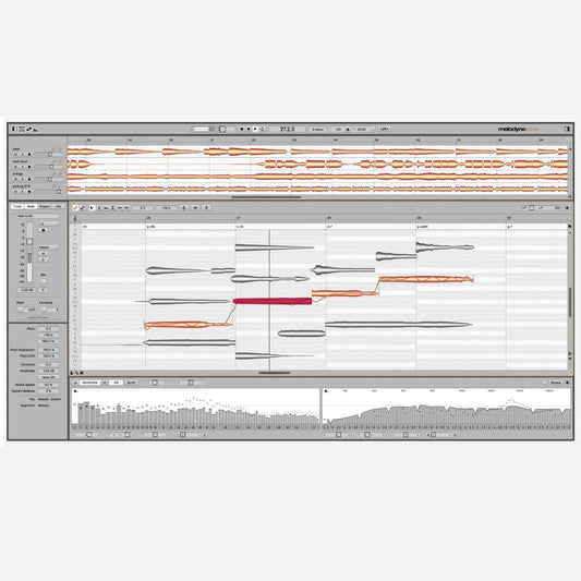 Melodyne 5 Studio Software Interface