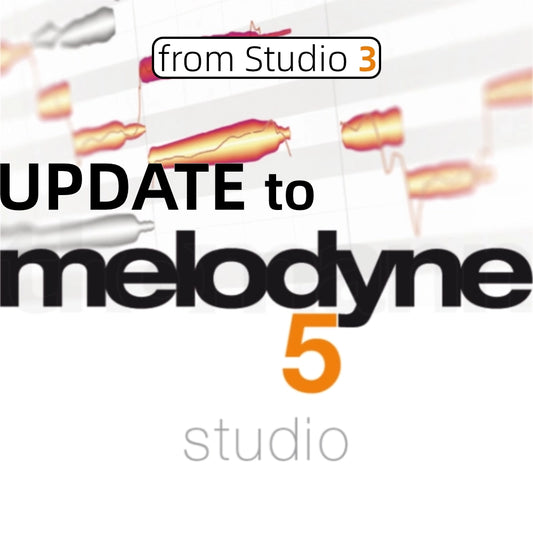 Melodyne 5 Studio Vocal Correction Toolkits Update from Studio 3 Version