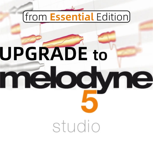 Melodyne 5 Studio Vocal Correction Toolkits Upgrade from Essential Edition