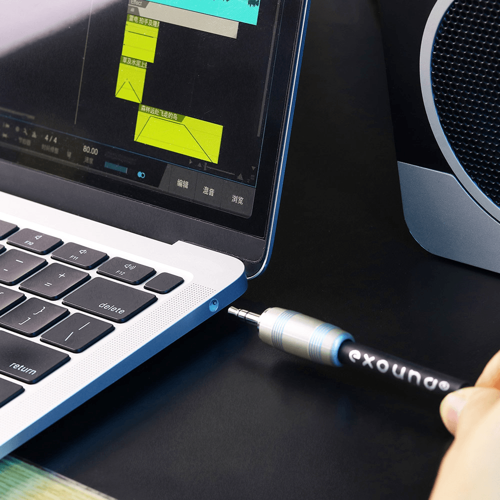 Exound Nickel-Plated 3.5mm (1/8″) Mini Jack Connector