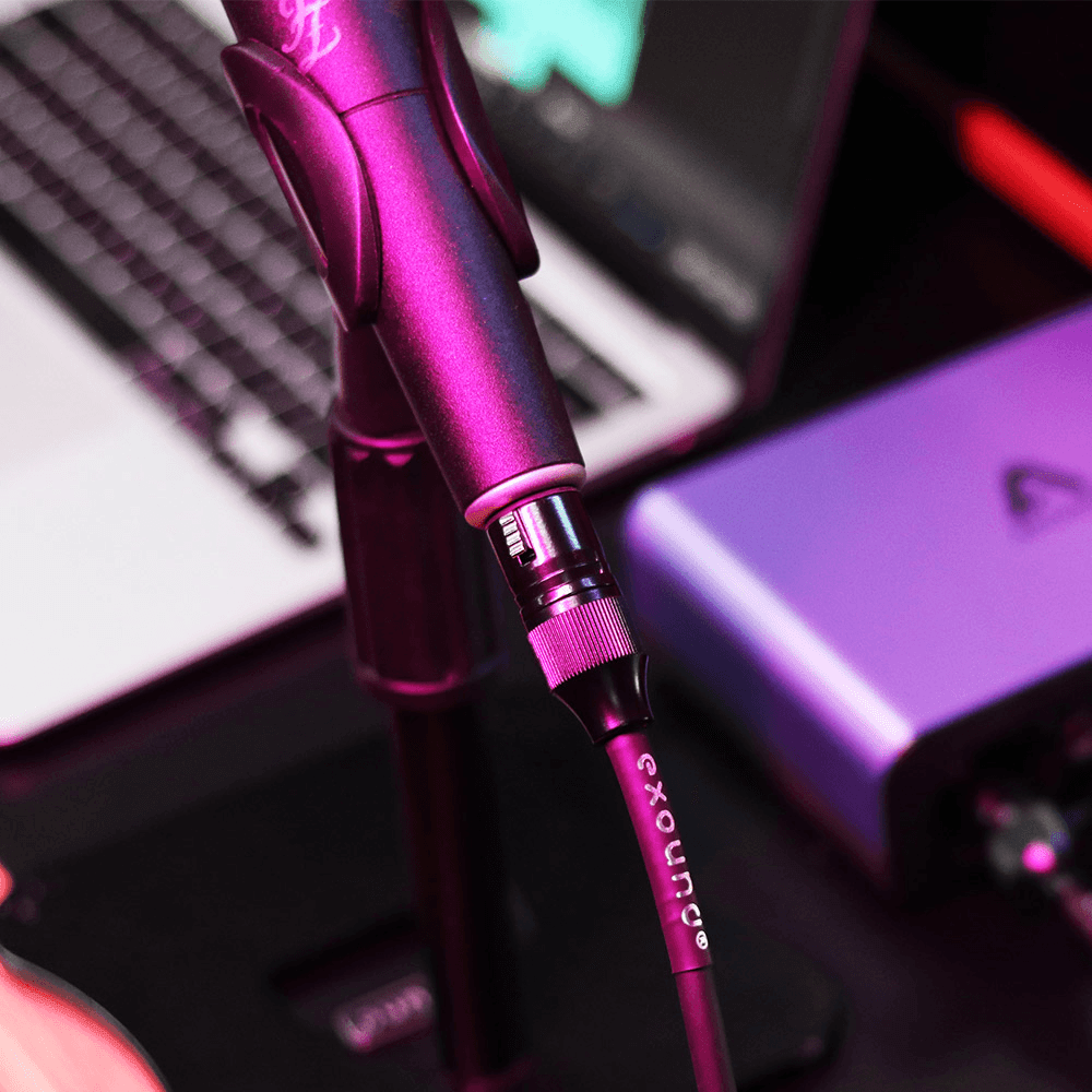 Exound Gold-Plated 3-Pin Female XLR Audio Cable Connector