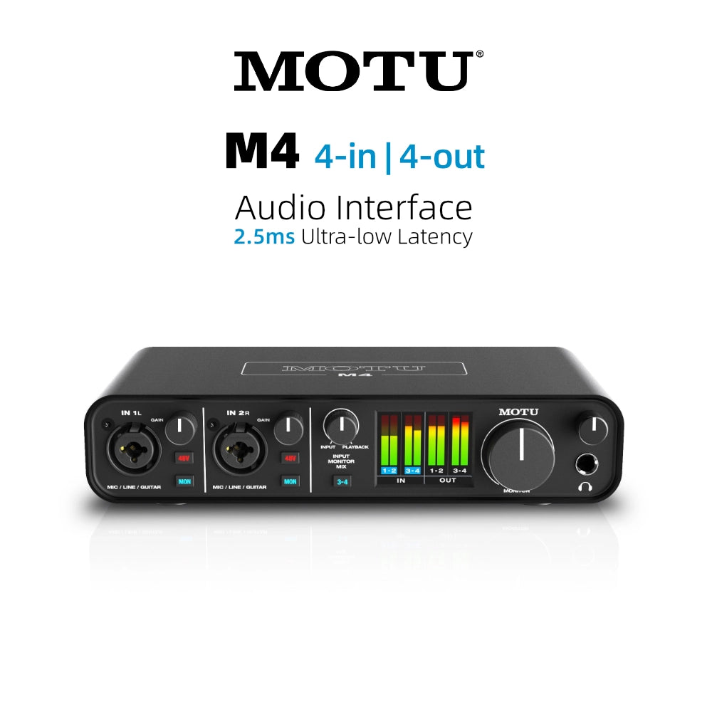 DTM・DAW motu m4 MOTU M4 Audio Interface Toronto, ON | Cask Music