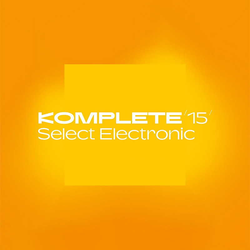 Native Instruments Komplete 15 Select Edition Electronic Pack