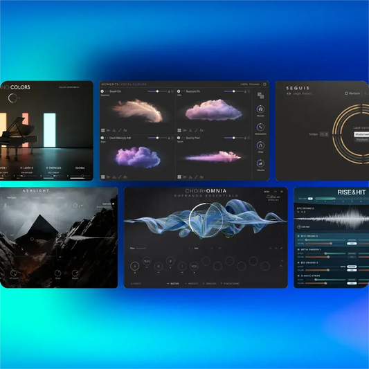 Native Instruments Komplete 26 Ultimate interface showcasing various sound design tools and plugins.