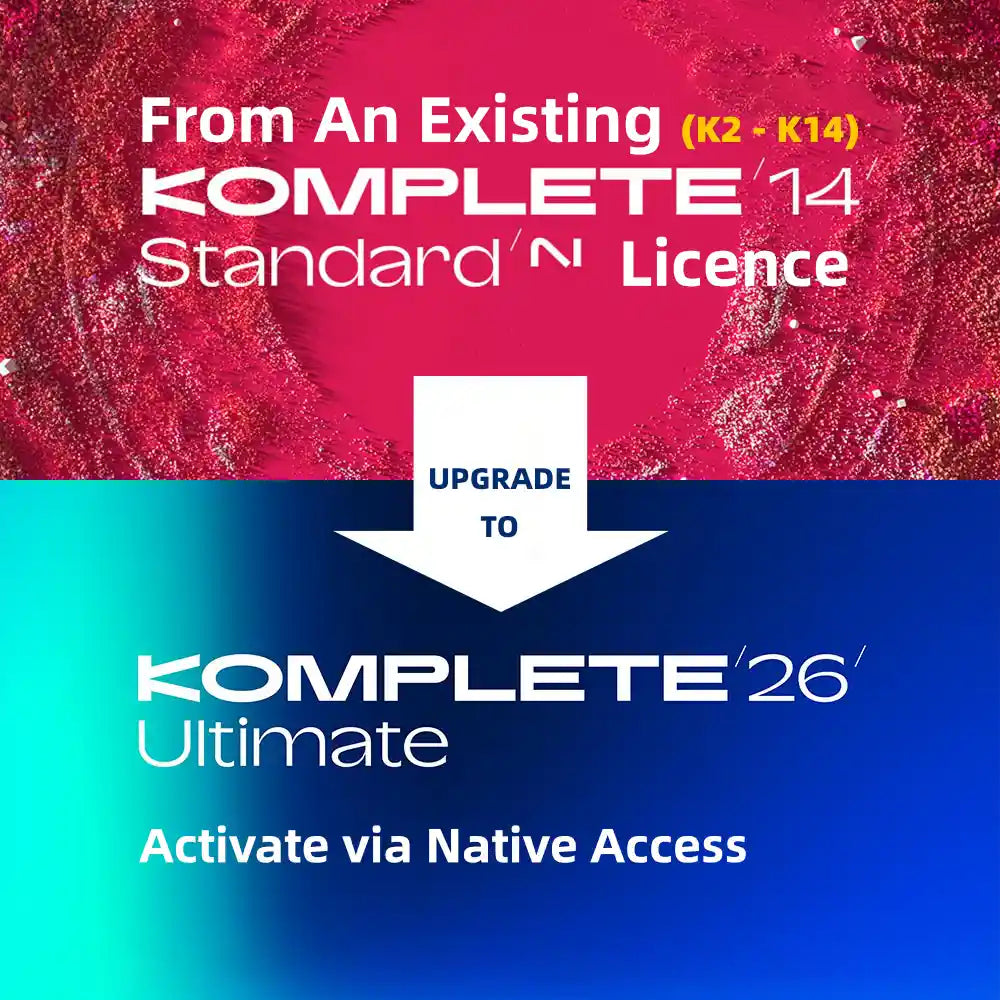Native Instruments Komplete 26 Ultimate | Update von Komplete 15 (Download)