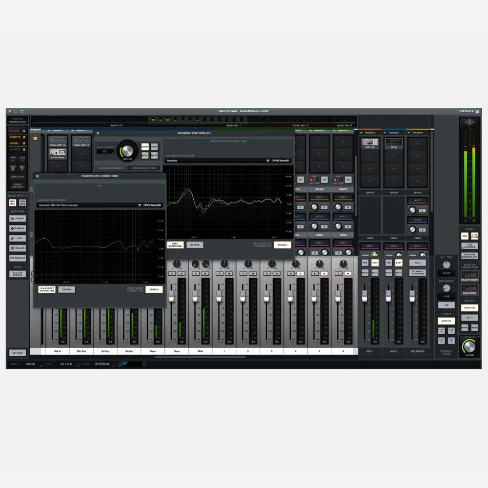 Sonarworks SoundID Reference Apollo Monitor Correction Add-on Apollo X Mixer | Exound Pro Audio