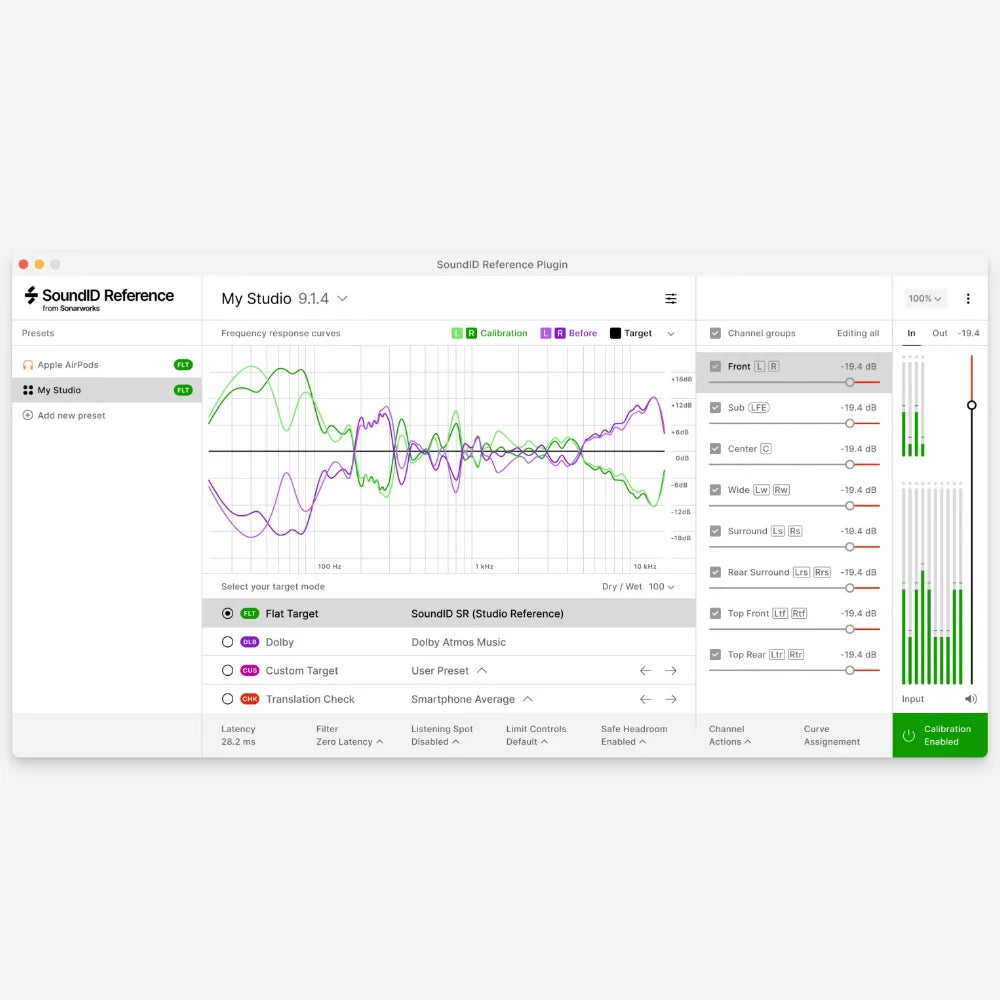 Sonarworks SoundID Reference For Multichannel Bright Theme | Exound Pro Audio