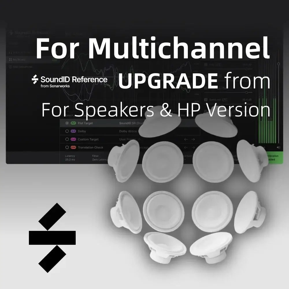 Sonarworks SoundID Reference For Multichannel Upgrade from For Speakers & Headphones Version | Exound Pro Audio