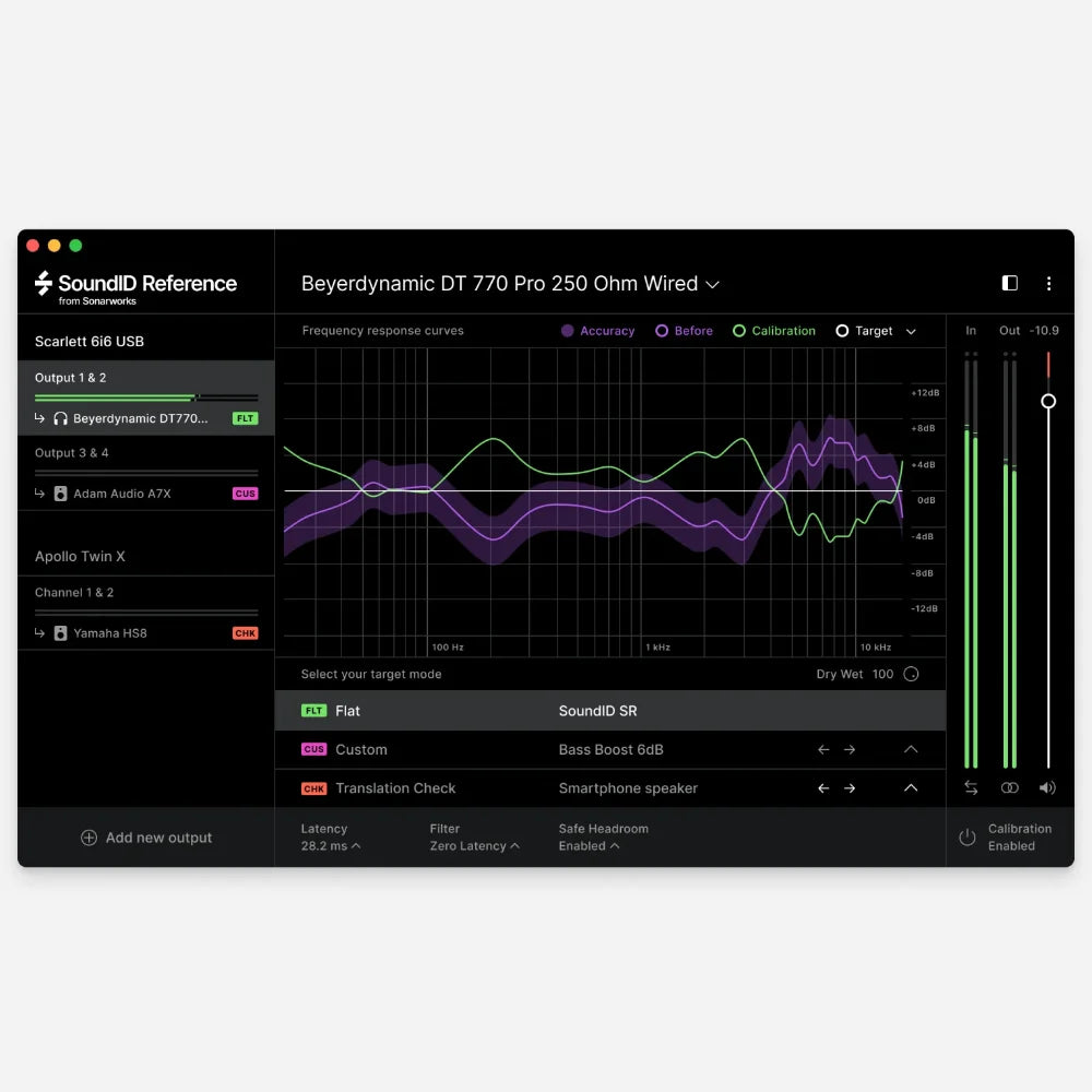 Sonarworks SoundID Reference For Speakers & Headphones Dark Theme | Exound Pro Audio
