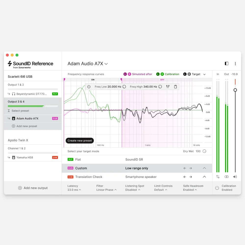 Sonarworks SoundID Reference For Speakers & Headphones Custom EQ | Exound Pro Audio