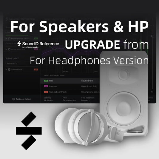 Sonarworks SoundID Reference For Speakers & Headphones Upgrade from For Headphones Version | Exound Pro Audio