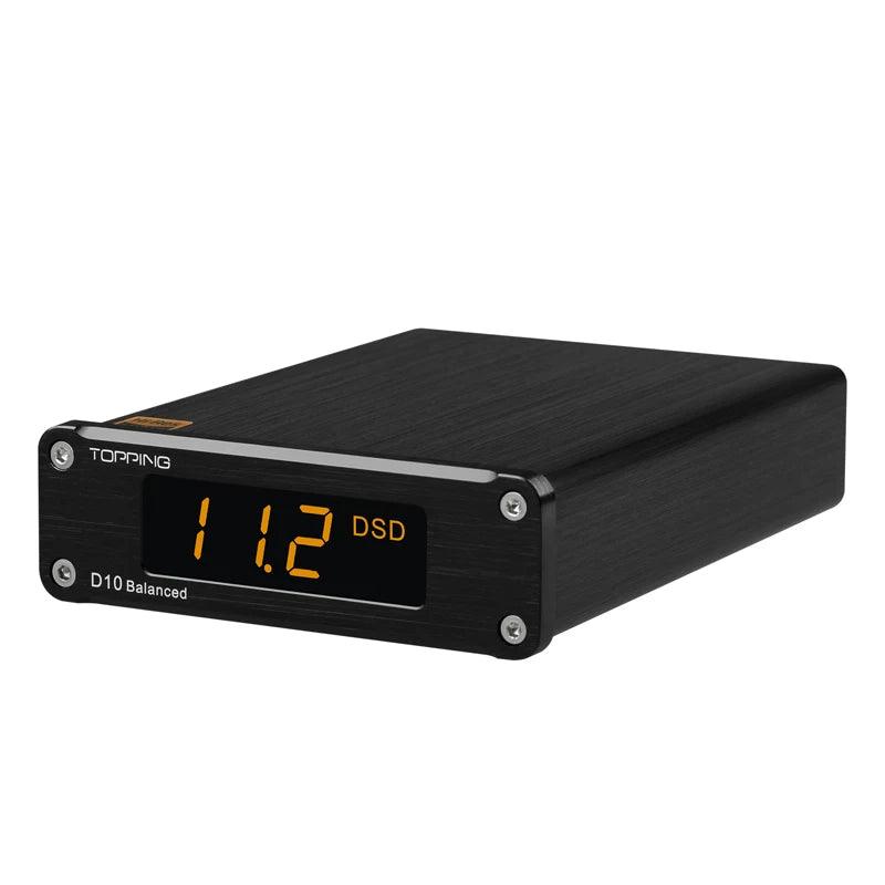 TOPPING D10 Balanced Hi-Res Audio Decoder Black