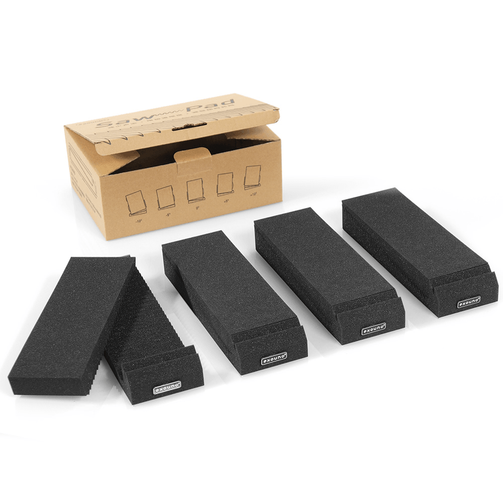 Exound SawPad Speaker Isolation Pads Contents