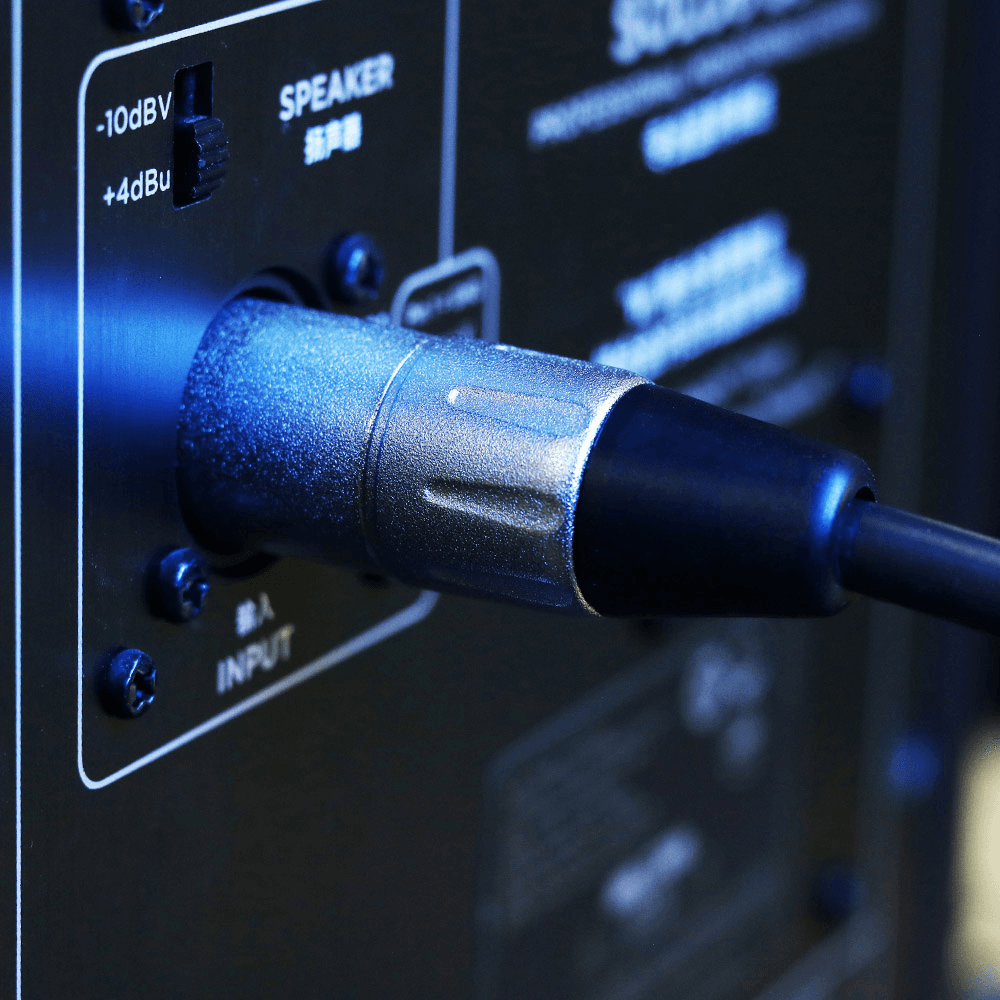 Exound Nickel-Plated 3-Pin Male XLR Connector