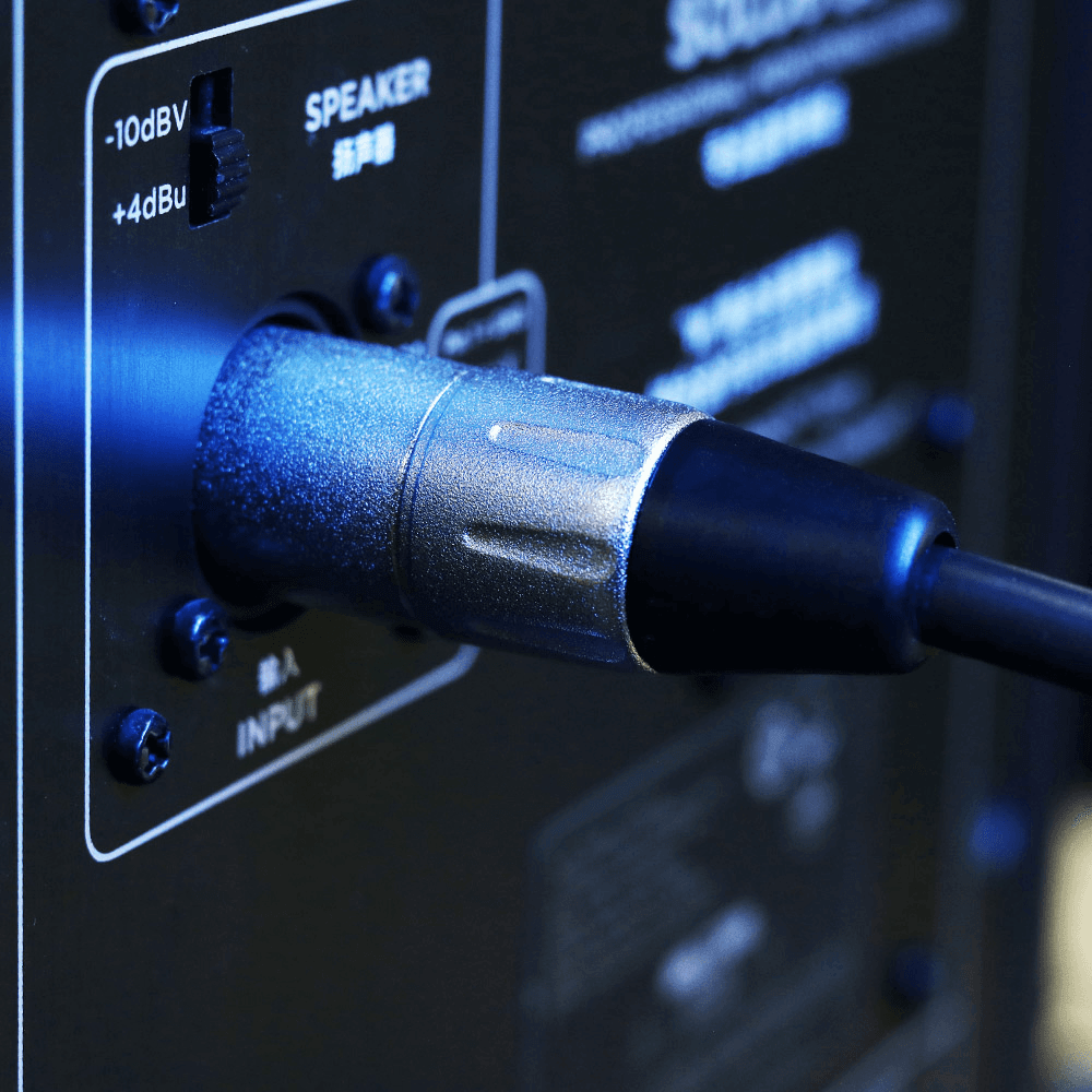 Exound Nickel-Plated 3-Pin Male XLR Connector