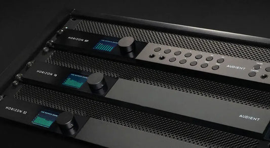 Audient Horizon 8P, Horizon 16 and Horizon 32 Thunderbolt 3 audio interfaces