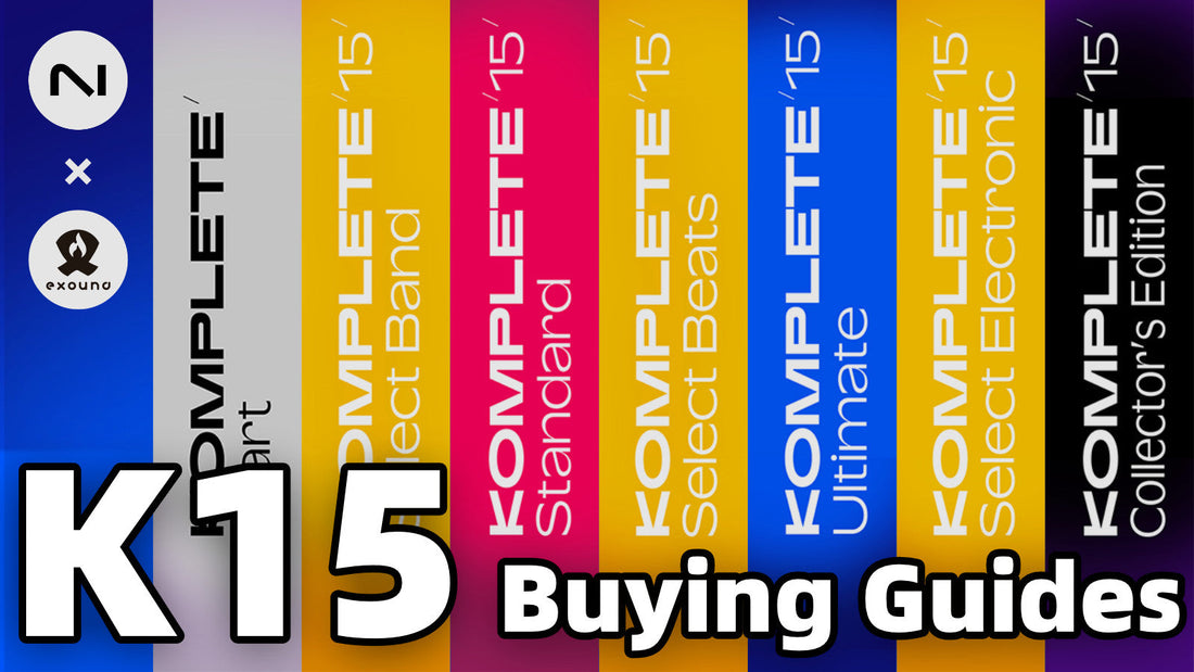 Native Instruments Komplete 15: Which Edition Should You Buy | Exound Pro Audio