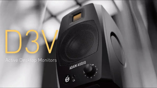 ADAM D3V - Can This Newcomer Shake Up the Desktop Monitor Market | Exound Pro Audio