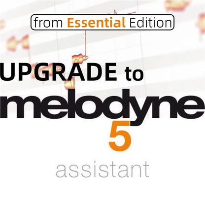 Melodyne 5 Assistant Vocal Correction Toolkits Upgrade from Essential Edition