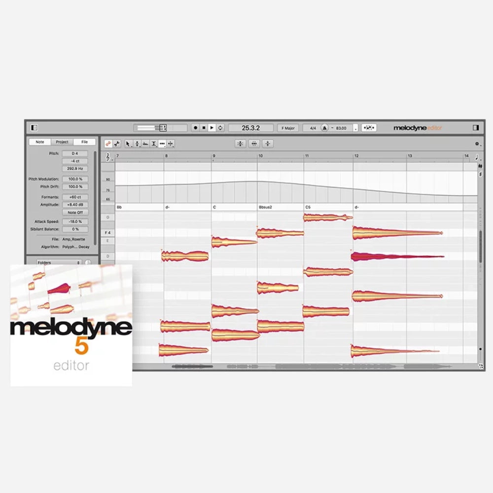 Melodyne 5 Editor