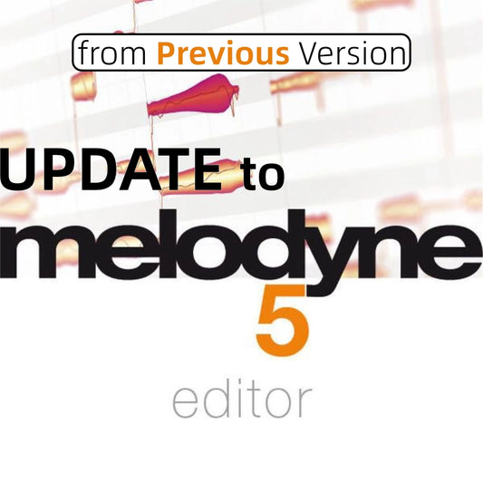 Melodyne 5 Editor Vocal Correction Toolkits Update from Previous Version