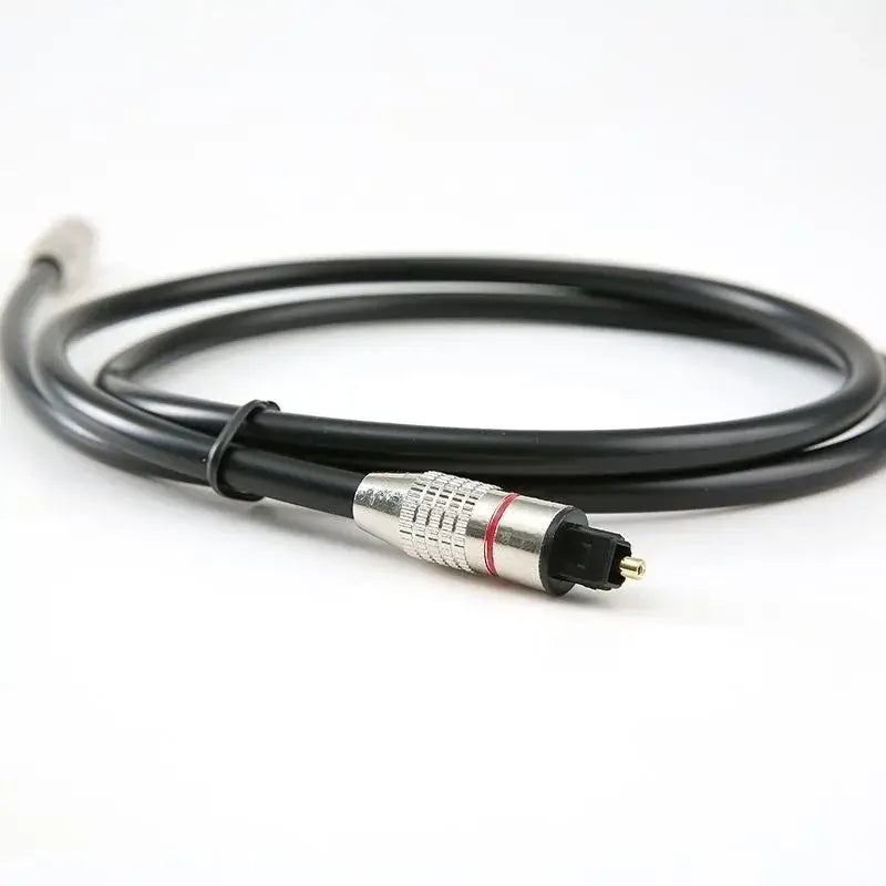 Toslink Optical Cable 3M with a connector for high-quality digital audio transmission.