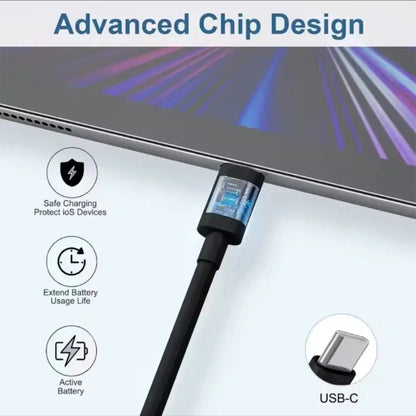 USB Type-C Charging Bundle | 2M+UK Plug