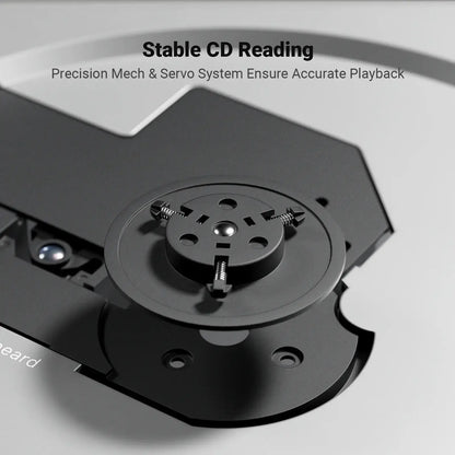 Fosi Audio Merak CD player stable CD reading with precision mech and servo system for accurate playback.