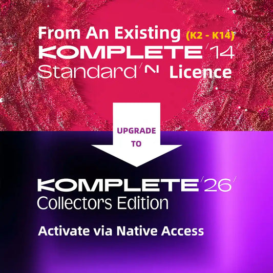 Native Instruments Komplete 26 Collector's Edition（ダウンロード）