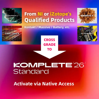 Native Instruments Komplete 26 Standard | Crossgrade (Download)