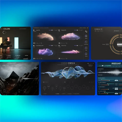 Native Instruments Komplete 26 Ultimate interface showcasing various sound design tools and plugins.