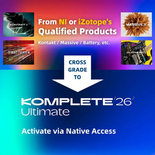 Native Instruments Komplete 26 Ultimate｜クロスグレード（ダウンロード）