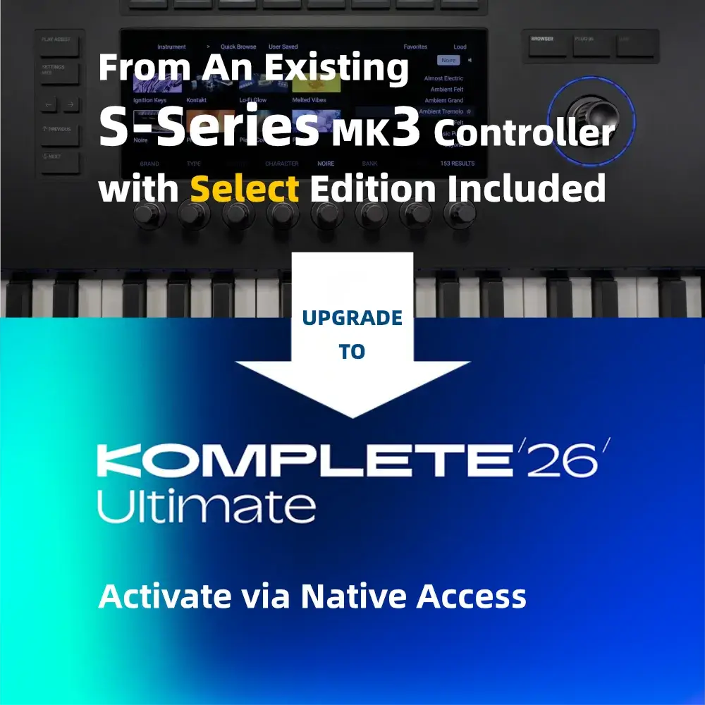 Native Instruments Komplete 26 Ultimate | Actualización desde Komplete 15 (Descarga)