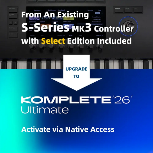 Native Instruments Komplete 26 Ultimate｜Komplete 15 からのアップデート（ダウンロード版）