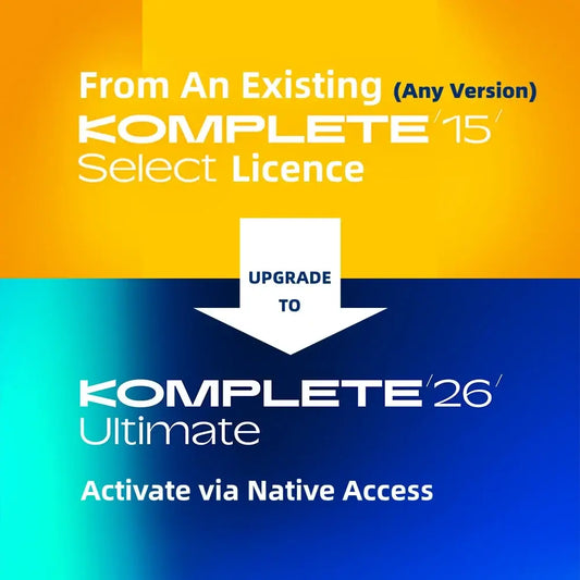 Native Instruments Komplete 26 Ultimate｜Komplete 15 からのアップデート（ダウンロード版）