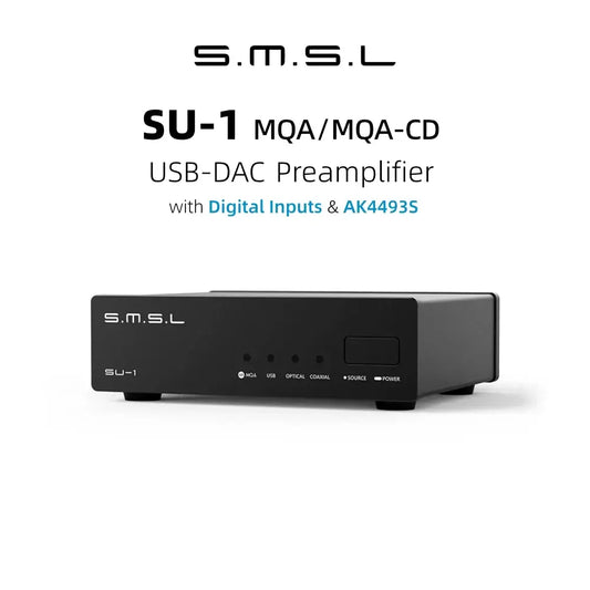 SMSL SU-1 MQA USB DAC Preamplifier