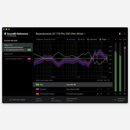 Sonarworks SoundID Reference For Headphones Dark Theme | Exound Pro Audio