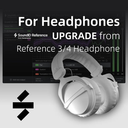 Sonarworks SoundID Reference For Headphones Upgrade from Reference 3 or 4 Headphone Edition | Exound Pro Audio