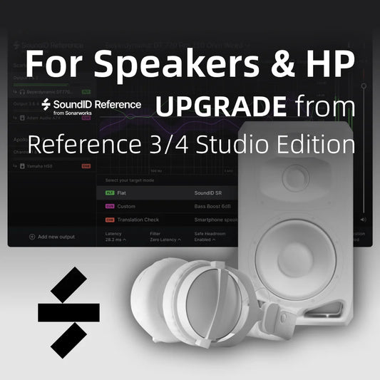 Sonarworks SoundID Reference For Speakers and Headphones Upgrade from Reference 3 or 4 Studio Edition | Exound Pro Audio