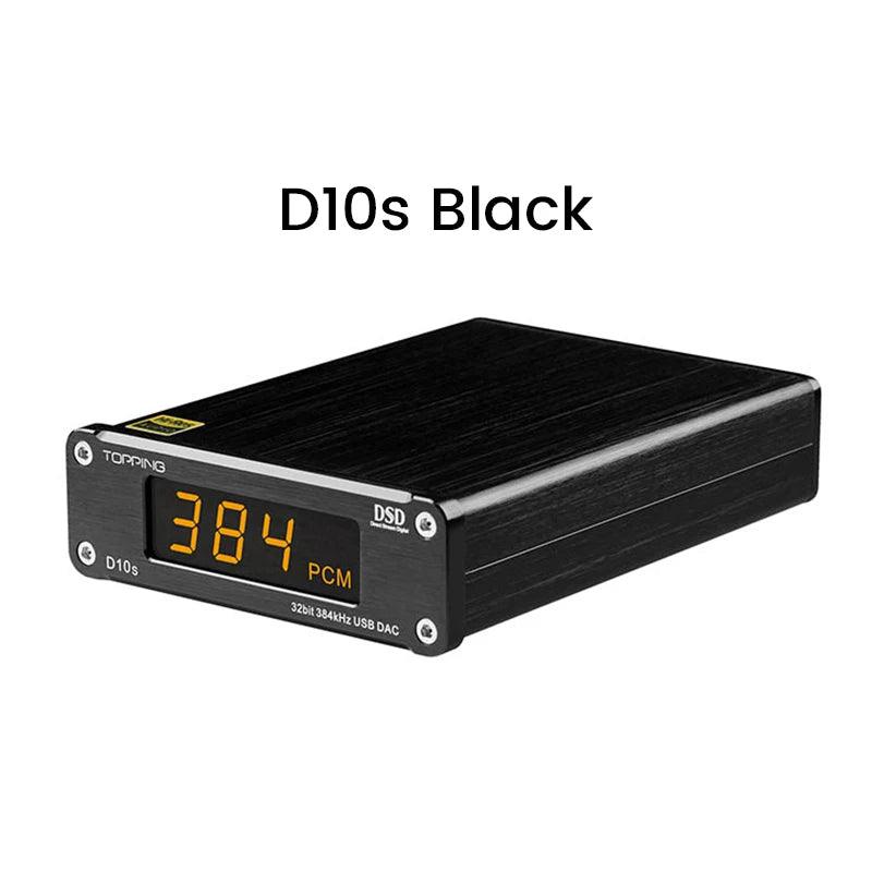 TOPPING D10s Hi-Res Audio Decoder Black